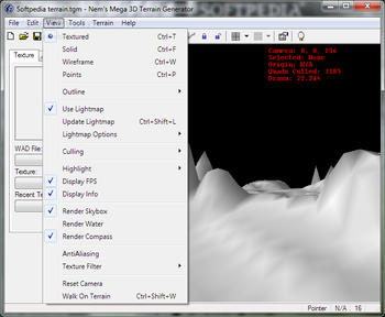 Portable Nem's Mega 3D Terrain Generator screenshot 2