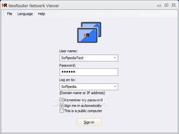 Portable NeoRouter Professional screenshot