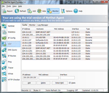 Portable NetStat Agent screenshot 4