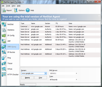 Portable NetStat Agent screenshot 5