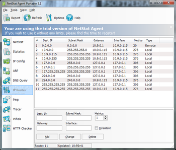 Portable NetStat Agent screenshot 6