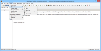 Portable NoteCase Pro screenshot 4