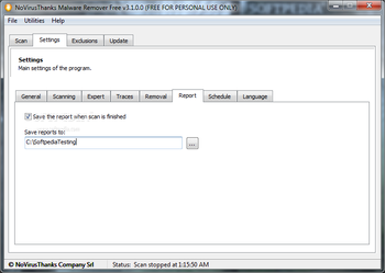 Portable NoVirusThanks Malware Remover Free screenshot 9