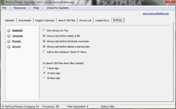 Portable NoVirusThanks Uploader screenshot 5