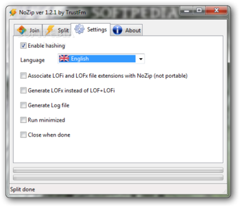 Portable NoZip screenshot 3