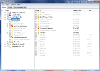 Portable NTFS Undelete screenshot