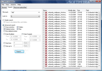 Portable NTFS Undelete screenshot 3