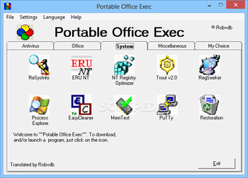 Portable Office Exec screenshot 3