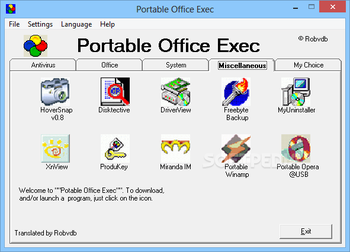 Portable Office Exec screenshot 4
