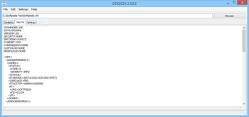 Portable OFX2CSV screenshot 2