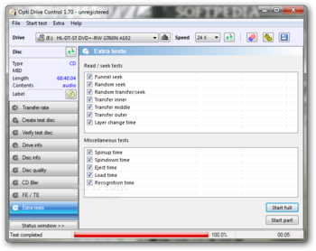 Portable Opti Drive Control screenshot 3