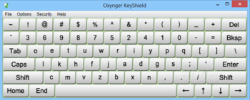 Portable Oxynger KeyShield screenshot