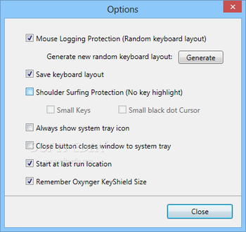 Portable Oxynger KeyShield screenshot 2