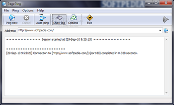 Portable PagePing screenshot