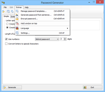 Portable Password Generator screenshot 4