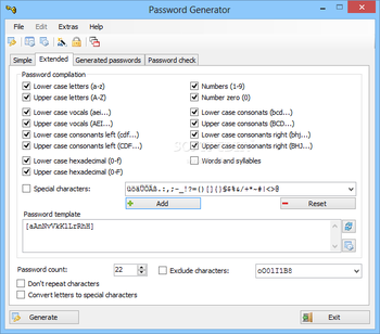 Portable Password Generator screenshot 5