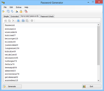 Portable Password Generator screenshot 6
