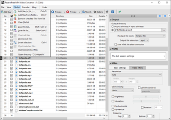 Portable Pazera Free MP4 Video Converter screenshot 4