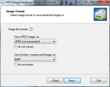 Portable PDF Image Extraction Wizard screenshot 5