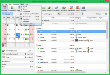 Portable Personal Finances Pro screenshot 13