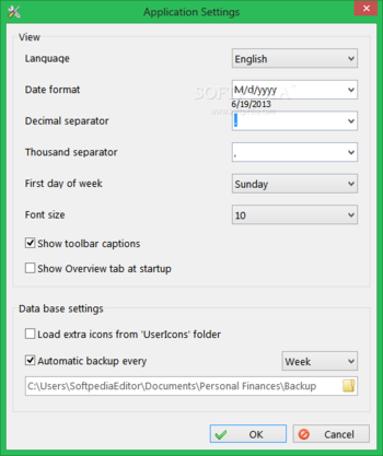 Portable Personal Finances Pro screenshot 19