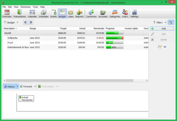 Portable Personal Finances Pro screenshot 7