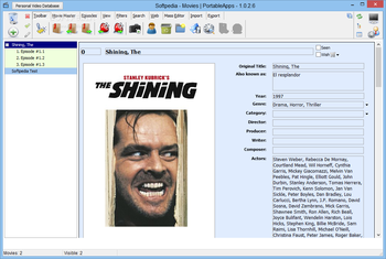 Portable Personal Video Database screenshot