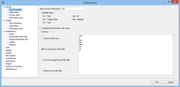 Portable Personal Video Database screenshot 10