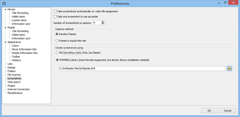 Portable Personal Video Database screenshot 27