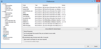 Portable Personal Video Database screenshot 29