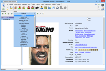 Portable Personal Video Database screenshot 8