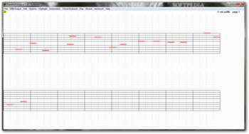Portable PianoRollComposer screenshot