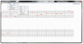 Portable PianoRollComposer screenshot 2