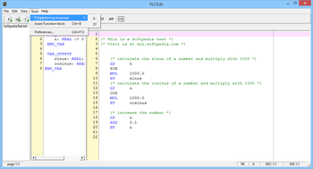 Portable PLCEdit screenshot 4