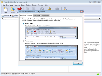 Portable PowerArchiver 2009 screenshot
