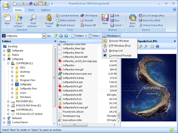 Portable PowerArchiver 2009 screenshot 2