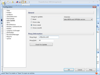 Portable PowerArchiver 2009 screenshot 20