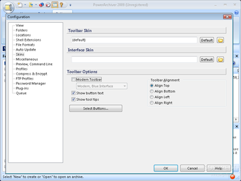 Portable PowerArchiver 2009 screenshot 21