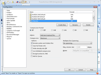 Portable PowerArchiver 2009 screenshot 24