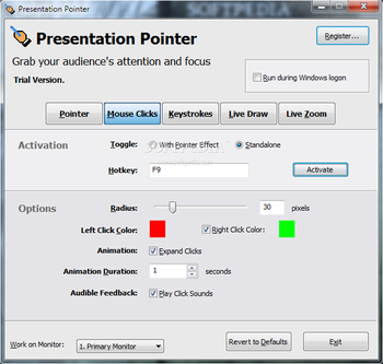 Portable Presentation Pointer screenshot 4
