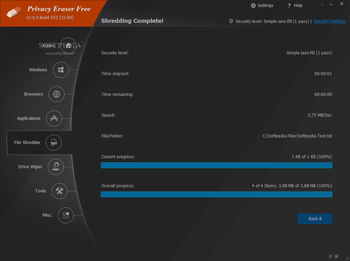 Portable Privacy Eraser Free screenshot 7