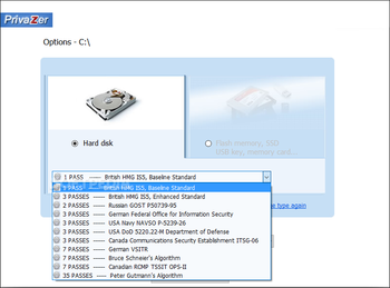 Portable PrivaZer screenshot 5