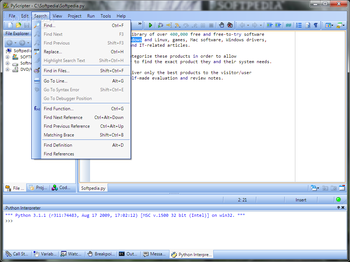 Portable PyScripter screenshot 3