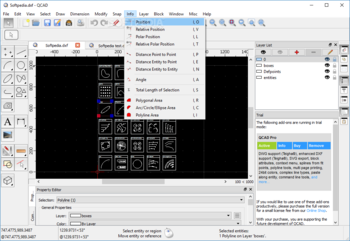 Portable QCAD Professional screenshot 12