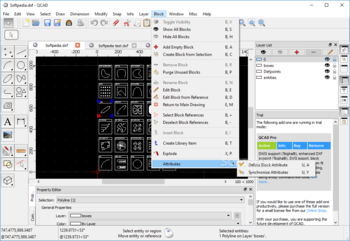 Portable QCAD Professional screenshot 13