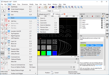 Portable QCAD Professional screenshot 4