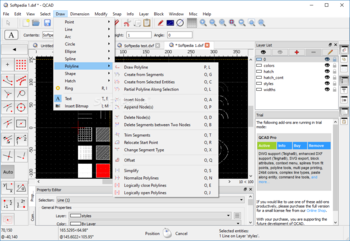 Portable QCAD Professional screenshot 8