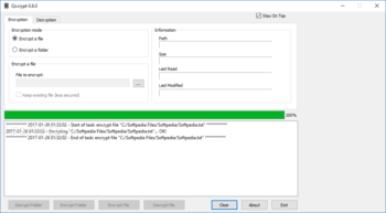 Portable Qccrypt screenshot