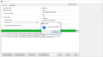 Portable Qccrypt screenshot 3