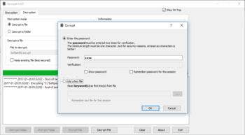 Portable Qccrypt screenshot 5